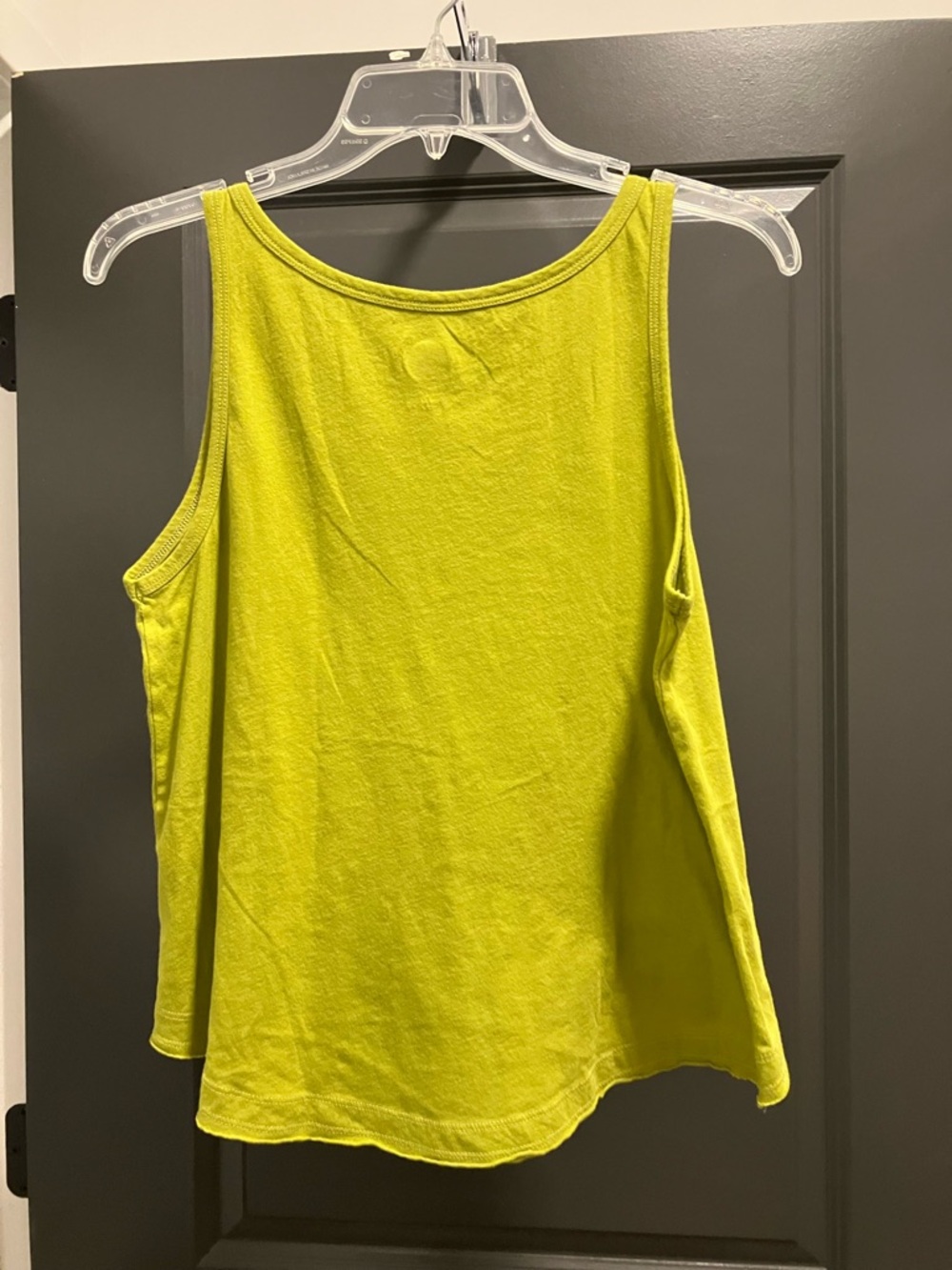 Daily Practice Relaxed Tank Top - Lime Green - Picture 2 of 4